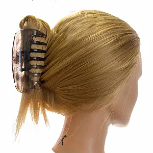 Заколка для волосся велика WeLoveBeads 10 см, біла ціна на synthetic.ua - Фото 1 Заколка для волосся велика WeLoveBeads 10 см, біла synthetic.ua - Фото 1