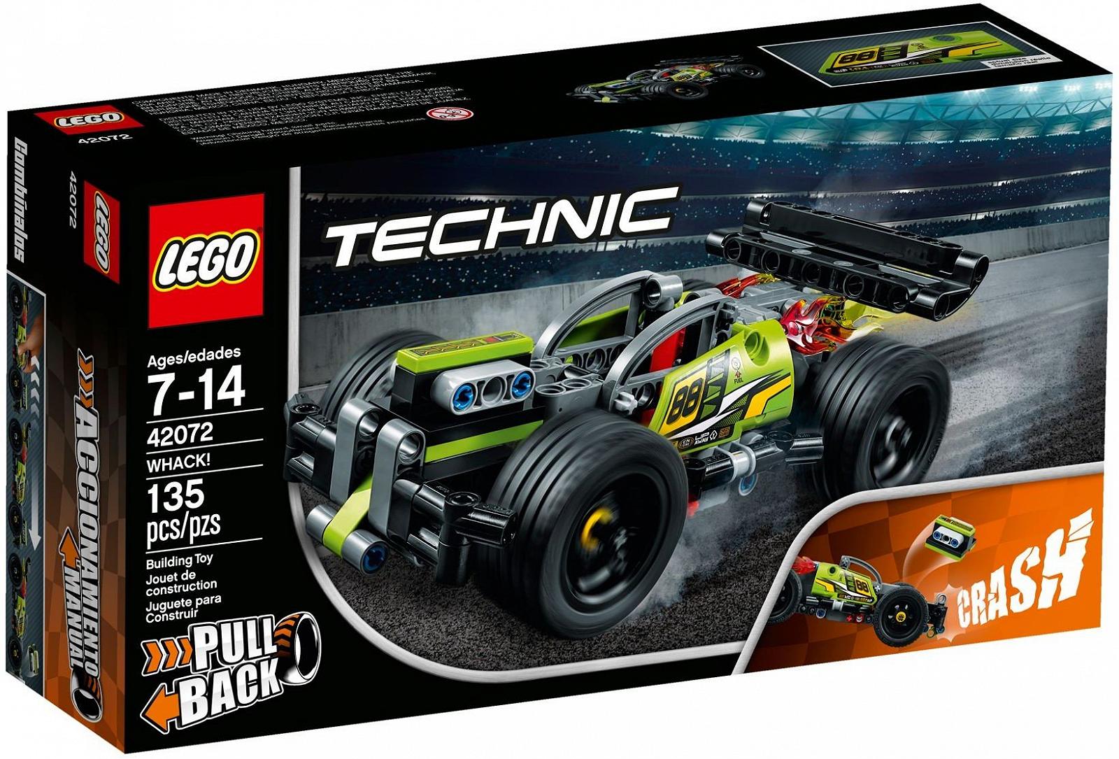 Конструктор LEGO Technic 42072 Zack Pull-Out Car Set для досвідчених будівельників, фото №2