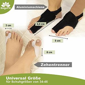 Шина для корекції Hallux Valgus Універсальний розмір synthetic.ua - Фото 1