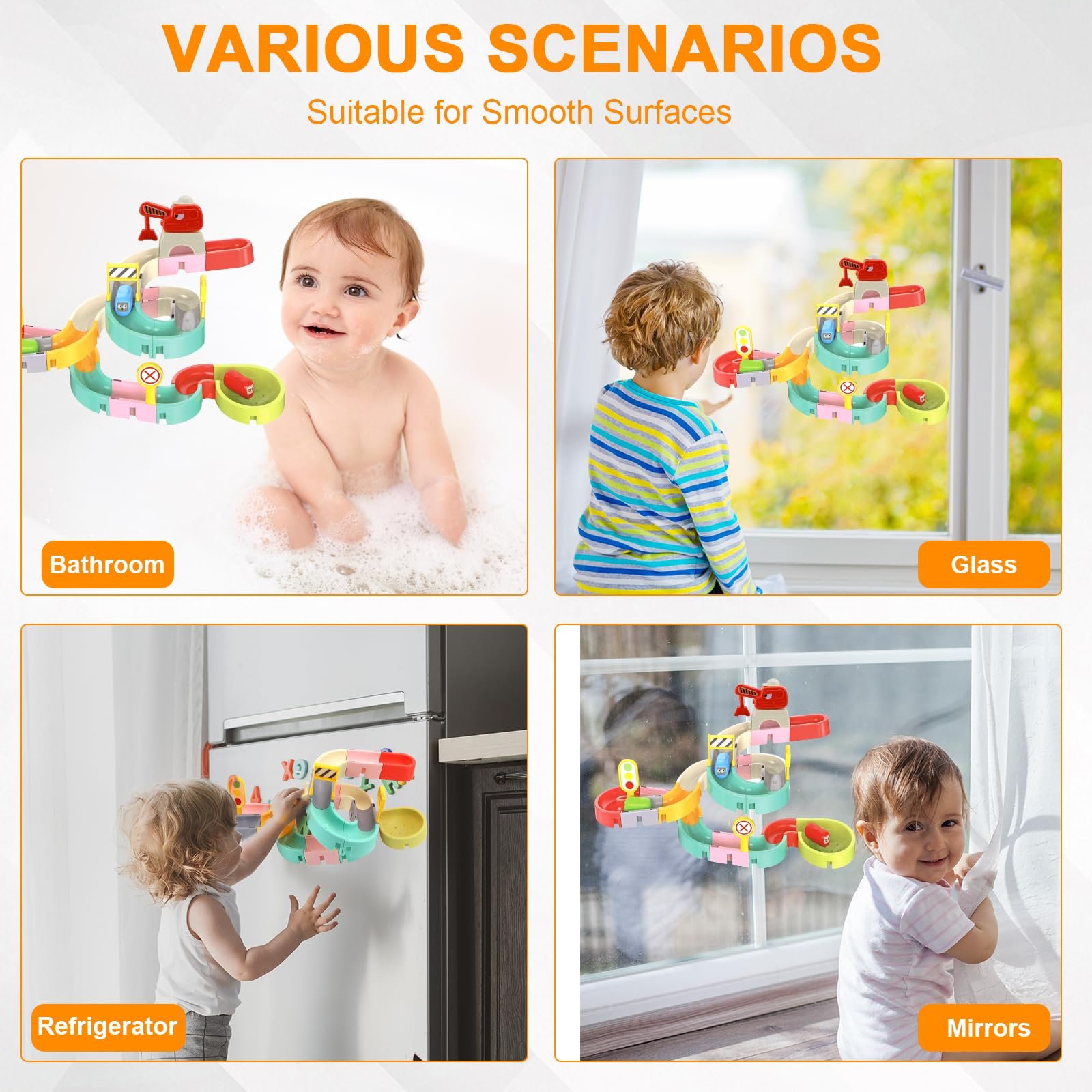 Игрушка для ванны Мраморный трек Присоски Водная, фото №6