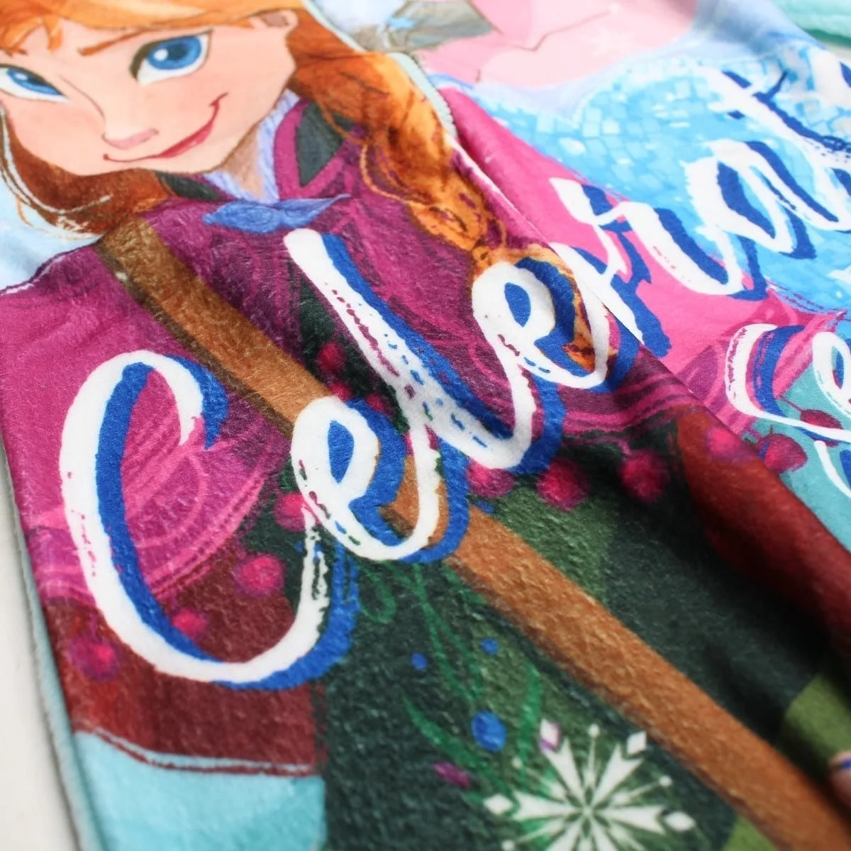 Піжамний набір Комбінезон Disney Frozen для дівчат, флісовий, фото №2 Піжамний набір Комбінезон Disney Frozen для дівчат, флісовий, фото №2