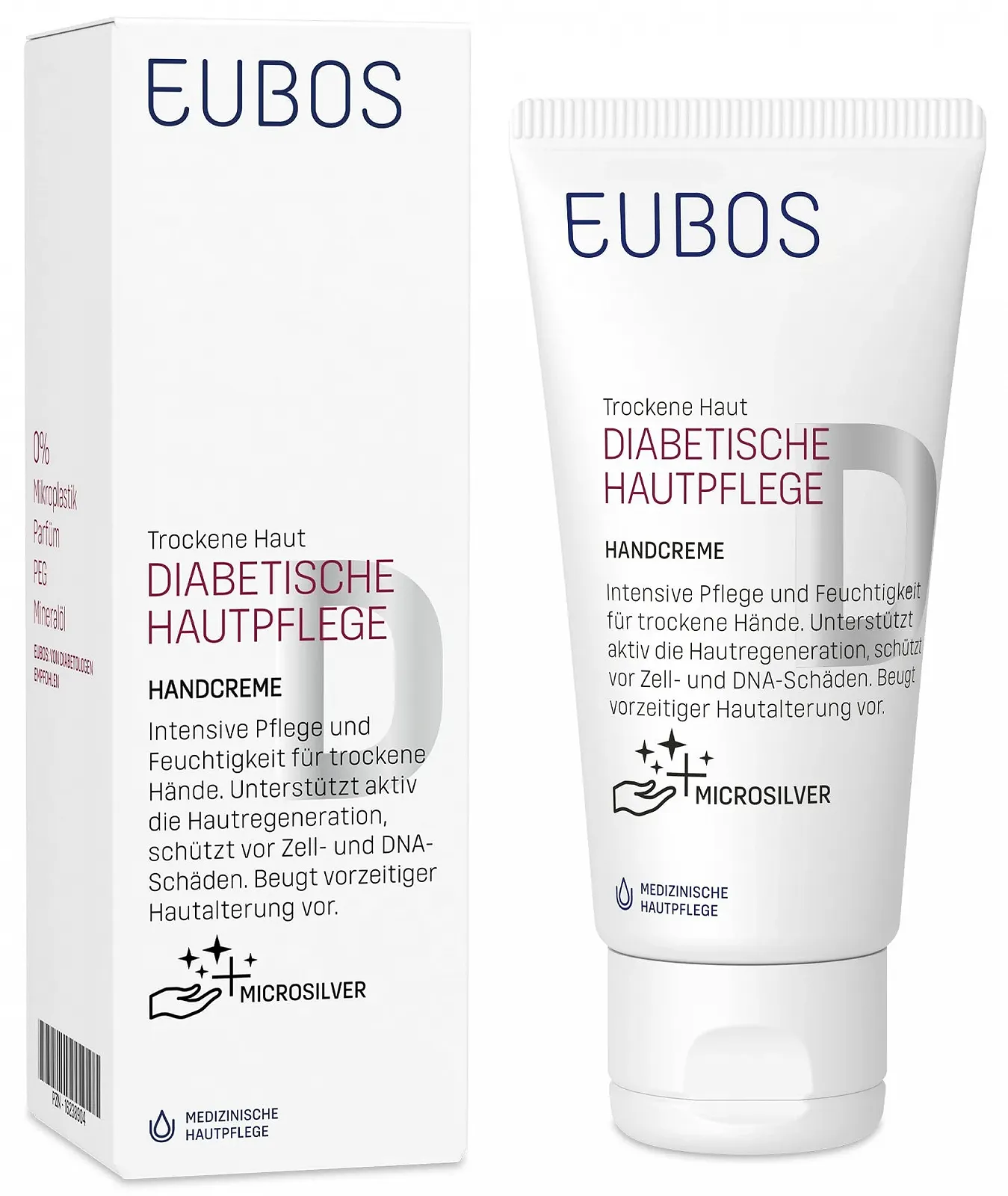 Крем для рук EUBOS Diabetic Skin Care Vegan 50 мл, фото №1
