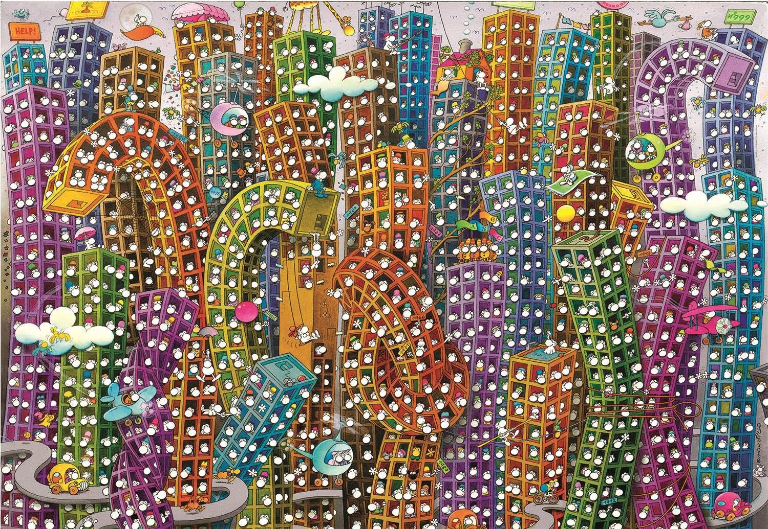 Пазл Clementoni Mordillo The Jungle 32565 2000 элементов от 14 лет Мультиколор, фото №2