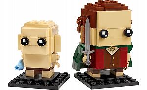 Детский конструктор LEGO Brick Headz Фродо и Голлум (40630) synthetic.ua - Фото 1
