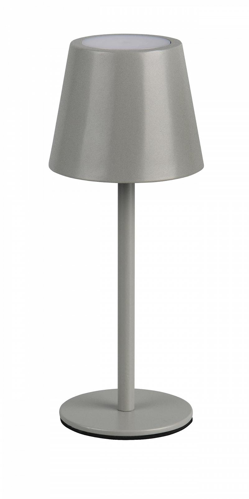 Настільна лампа LED Reality Leuchten Diaz R55961177 Акумуляторна Вулична 1.6 Вт Ultimate Grey, фото №1