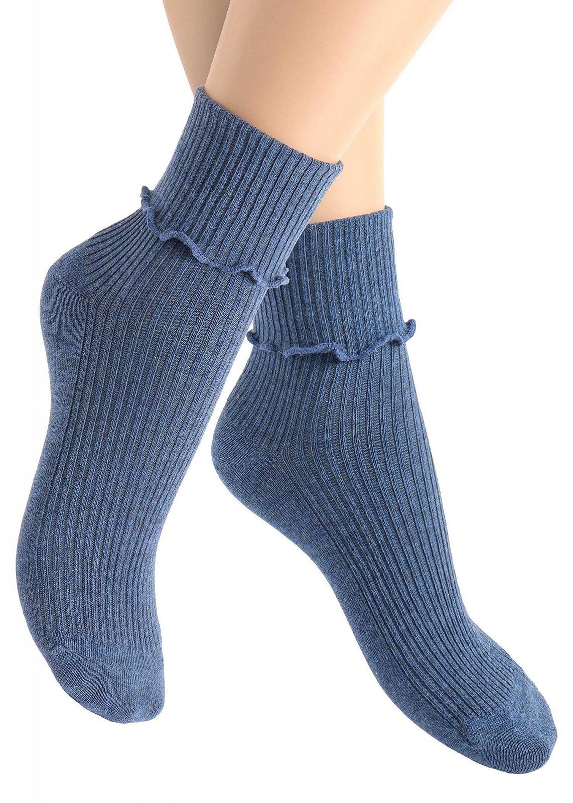 Шкарпетки alber's Organic Comfort, 5 пар, короткі, жіночі, з органічної бавовни, без еластичної гумки, дихаючі, фото №6