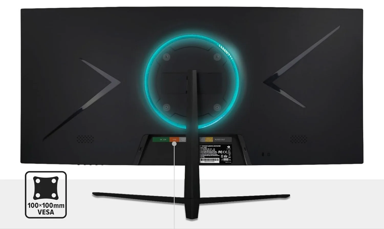 Монитор 30" Z-Edge UG30 Full HD VA 200 Гц, фото №5