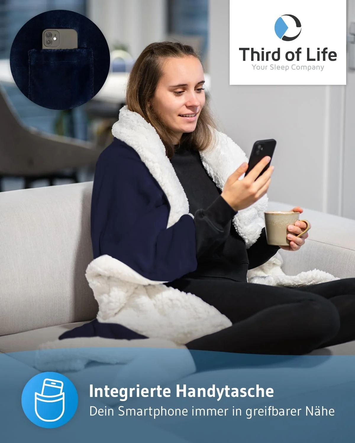 Плед Kami М'який, 150 x 200 см, Пухнастий для вітальні, дивана, ліжка, фото №5