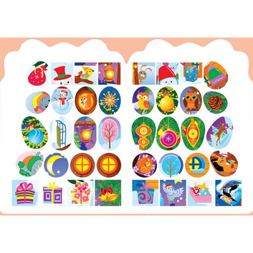 Книжка Зима з наліпками для білченяти [tsi247946-TSI], фото №3