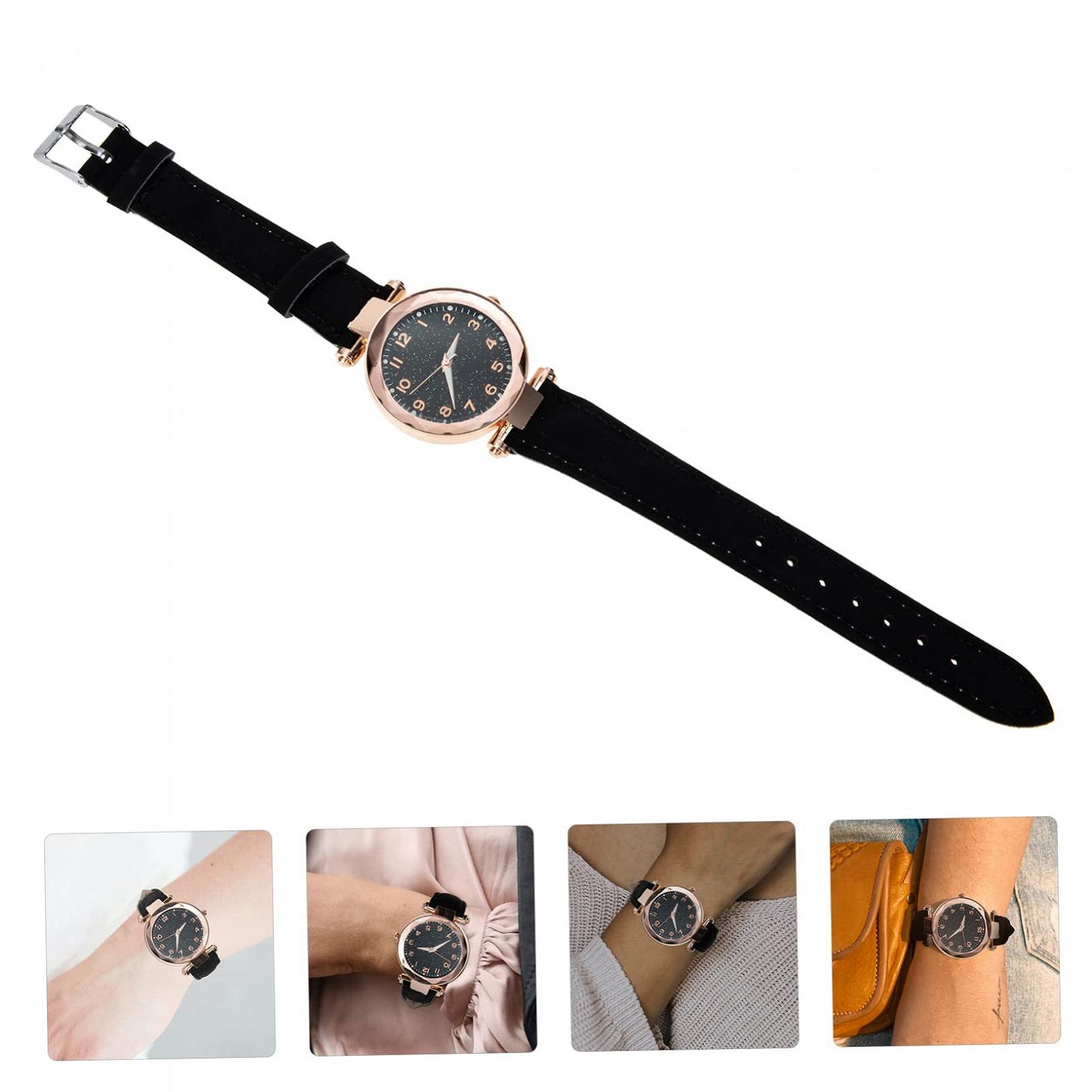 Цифровий годинник LIFKOME Кварцовий Жіночий Годинник Чорний, фото №6 Цифровий годинник LIFKOME Кварцовий Жіночий Годинник Чорний, фото №6