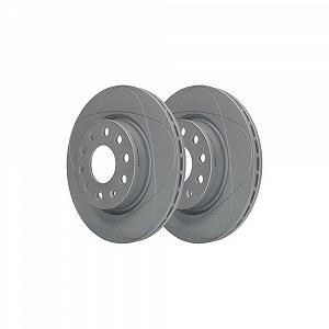 Гальмівний диск ATE PowerDisc 24.0322-0210.1 Передня вісь для SEAT SKODA VAG synthetic.ua - Фото 1