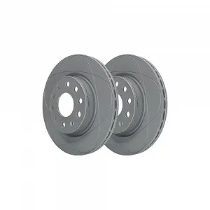 Гальмівний диск ATE PowerDisc 24.0322-0210.1 для SEAT SKODA VAG передня вісь - Фото 1