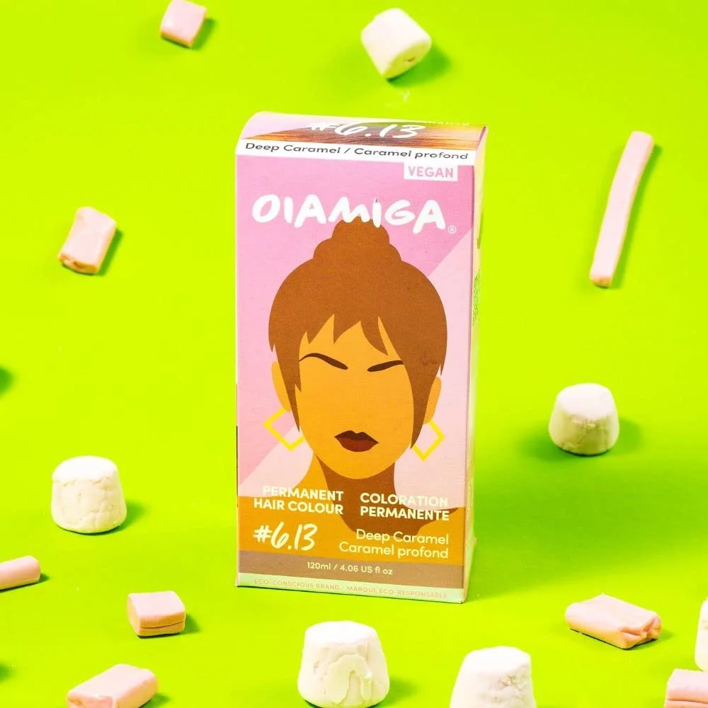 Фарба для волосся Oiamiga Deep Caramel, стійка, 120 мл, фото №6