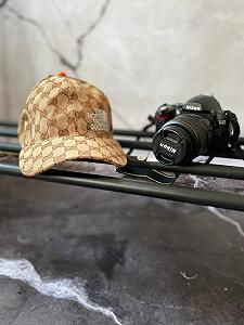 Кепка The north face x Gucci бежева - Фото 1