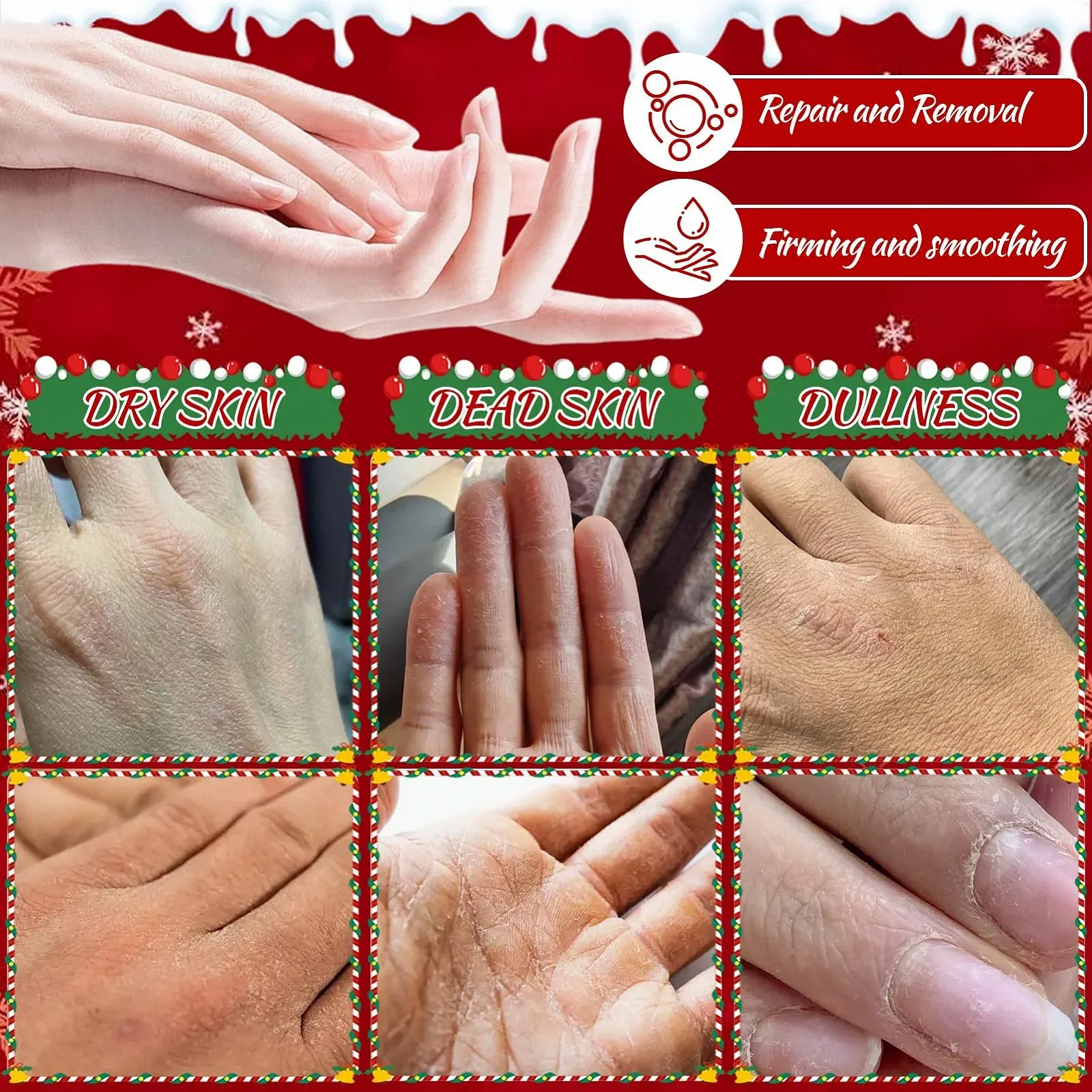 Набор Кремов для Рук Рождественский, 10 Штук Мини Кремов для Рук с Рождественскими Открытками, Мини Крем для Рук, Парфюмированный Крем для Рук, для Сухой и Потрескавшейся Кожи Рук, для Женщин и Мужчин, Рождественский Подарок, фото №4