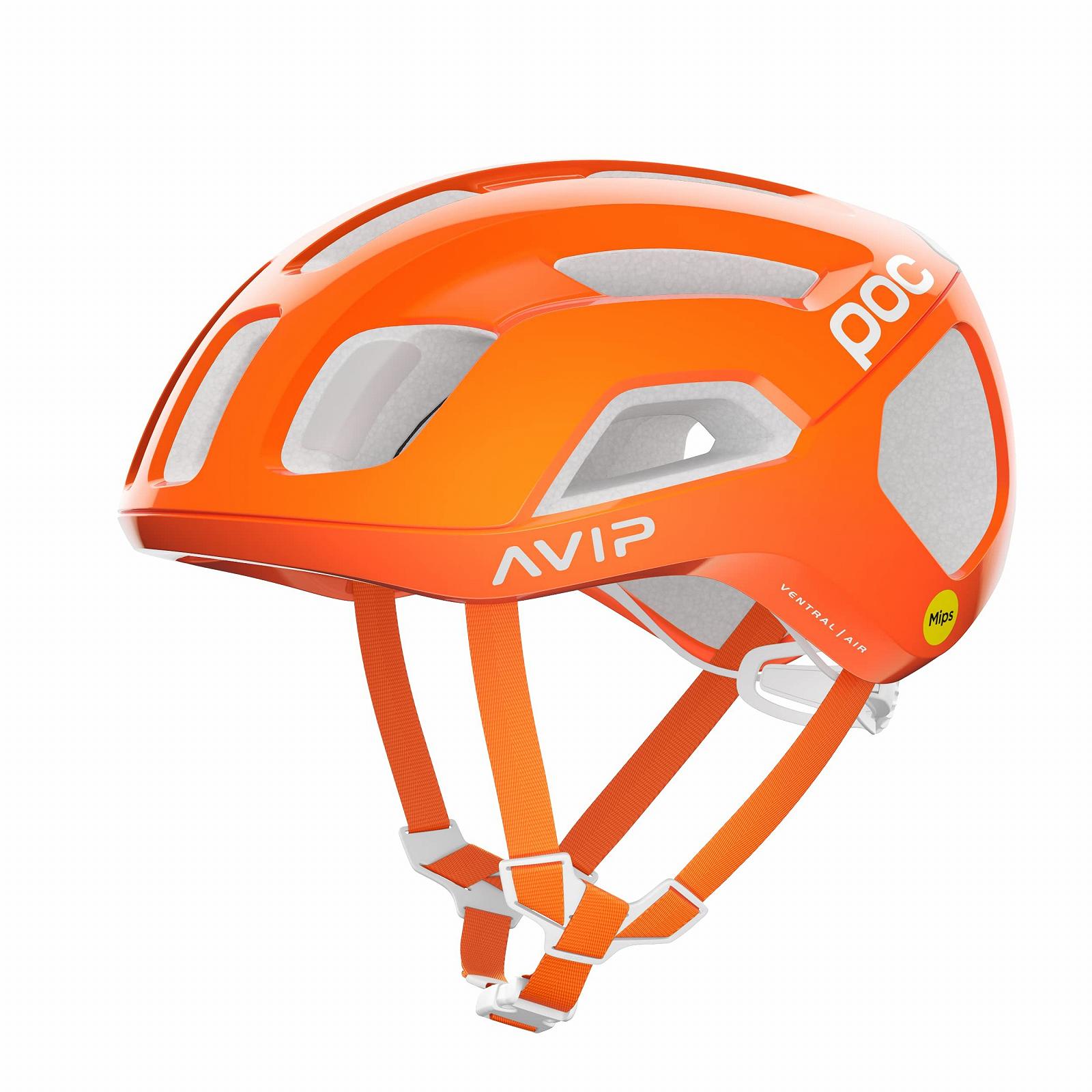 Шлем дорожный Ventral Air MIPS POC велосипедный с точными вентиляционными отверстиями и интегрированными каналами для контролируемого забора воздуха, фото №1