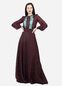 Платье Enna Levoni S Фиолетовый (ND-13224-1-Violet) synthetic.ua - Фото 1