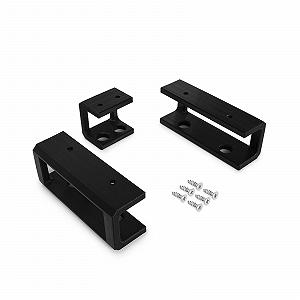 Кріплення для ноутбука Mobilefox Під стіл Для ноутбуків MacBook 0-35 мм Чорний synthetic.ua - Фото 1