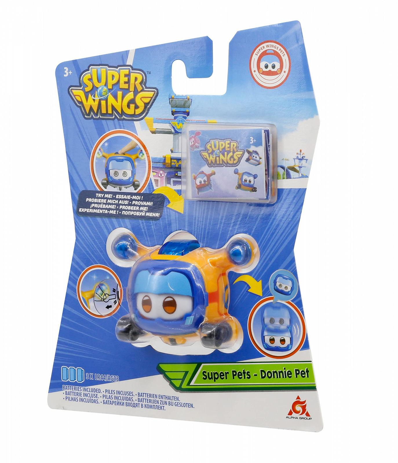 Фигурка-трансформер Super Wings Super Pet Donnie, 15.4 см, фото №4
