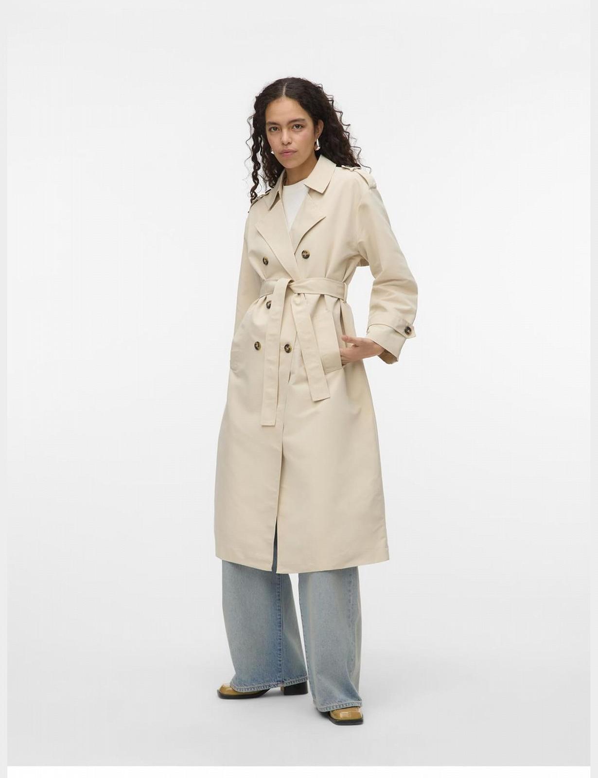 Тренчкот VERO MODA Vmchloe Long Ga Noos, фото №3 Тренчкот VERO MODA Vmchloe Long Ga Noos, фото №3