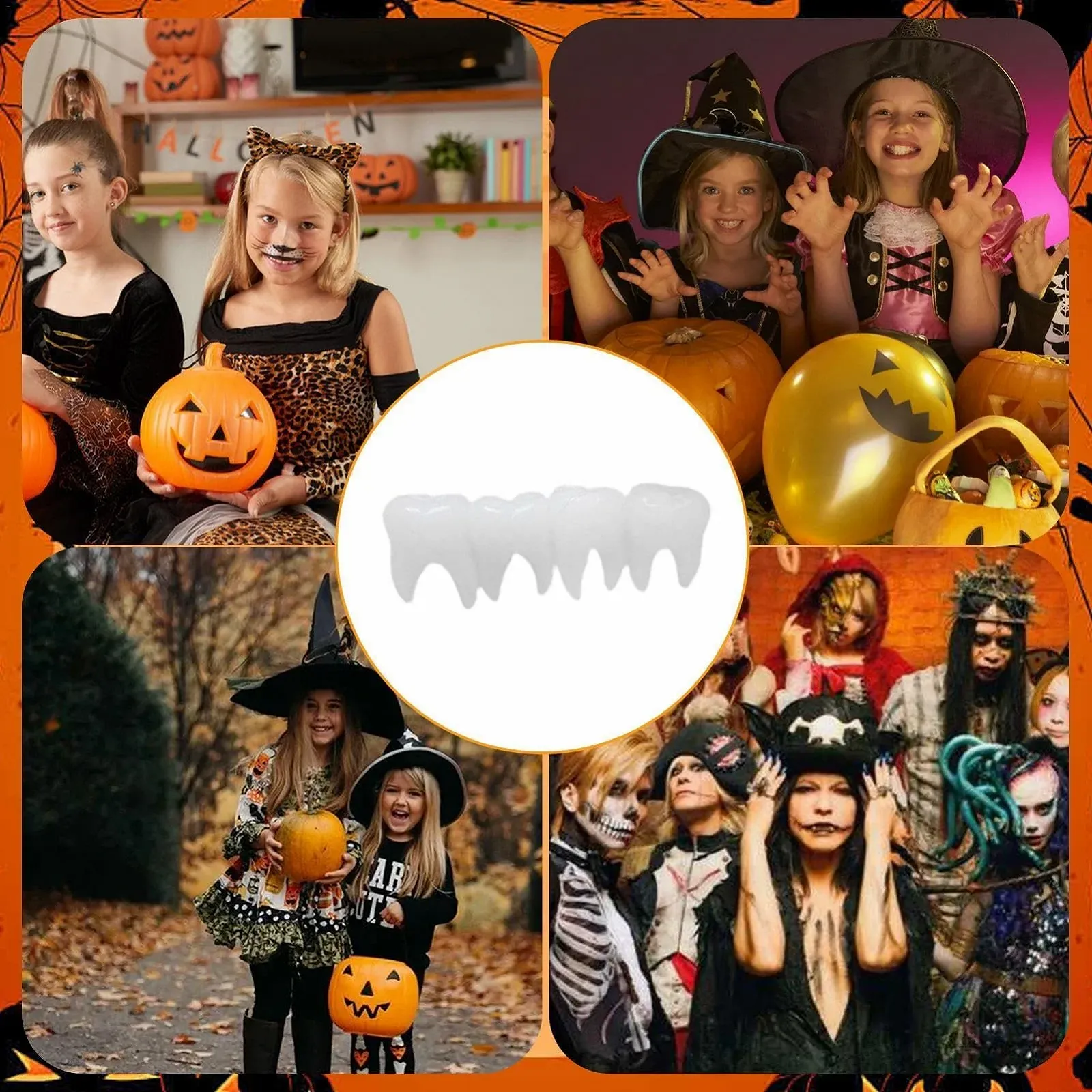 Заколка для волос Зуб Zahn-Haarspange, фото №4