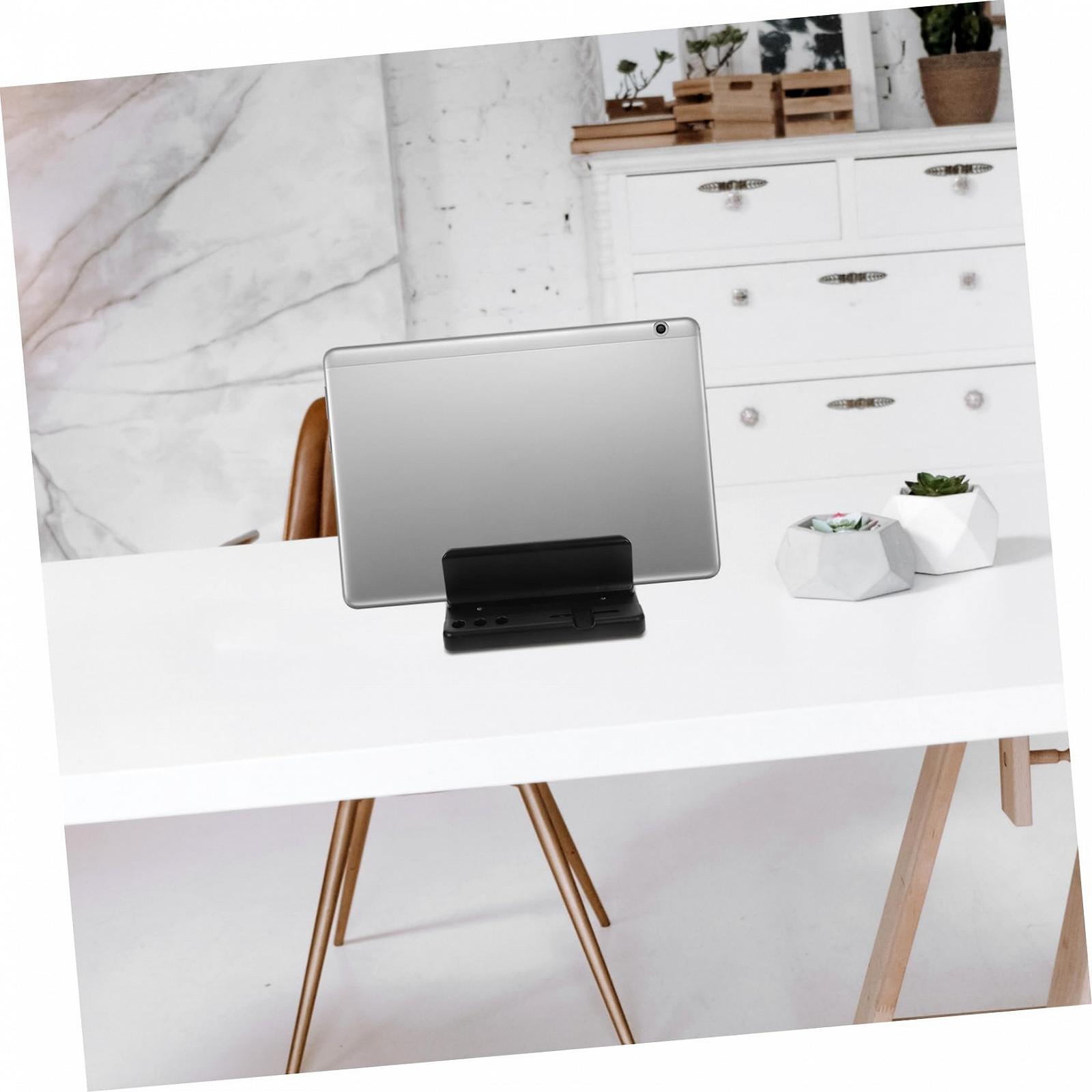 Вертикальна підставка для ноутбука Housoutil Чорний, фото №9