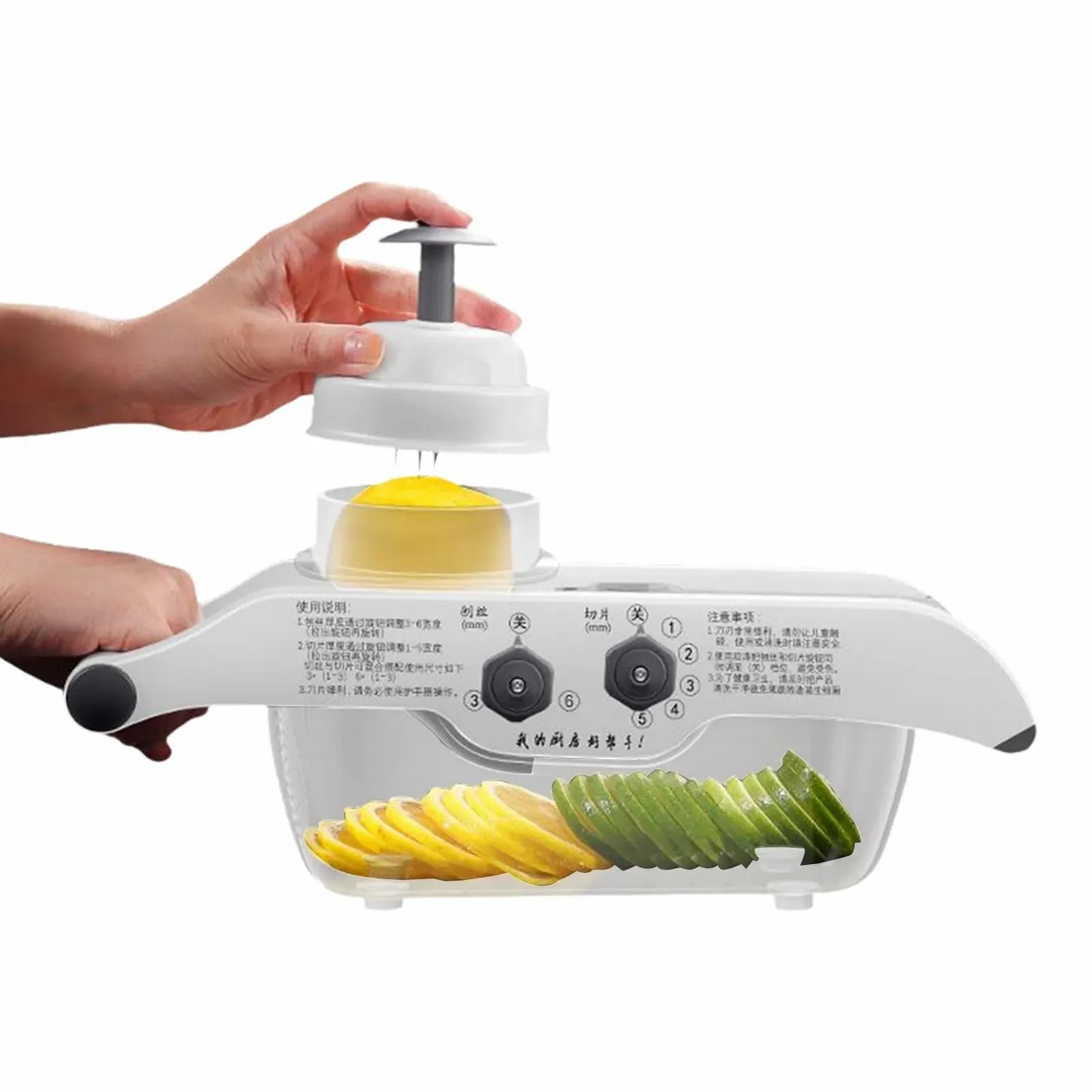 Овощерезка, 5 уровней с контейнером для кухни, дома, улицы, фото №6 Овощерезка, 5 уровней с контейнером для кухни, дома, улицы, фото №6