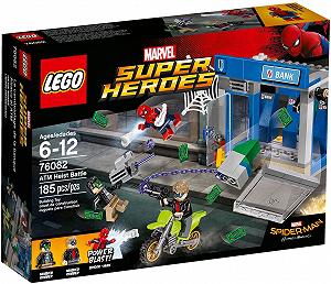 Игрушка LEGO Super Heroes 76082 Spider-Man ATM Heist Battle - Фото 1