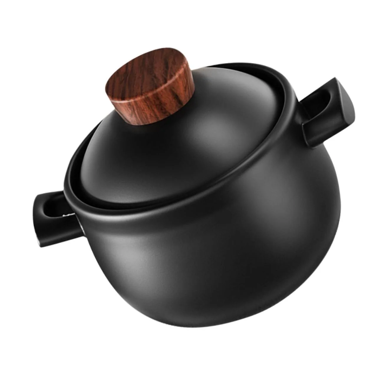 Кастрюля GLEAVI керамическая термостойкая для газовой плиты большая, фото №1