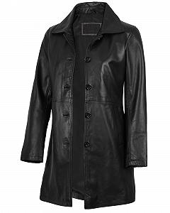 Кожаная Куртка Fjackets Ellen Черная - Фото 1