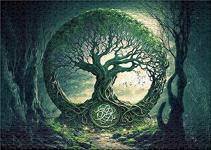 Пазл Ulmer Puzzleschmiede Old Forest of the Druids 1000 элементов synthetic.ua - Фото 1