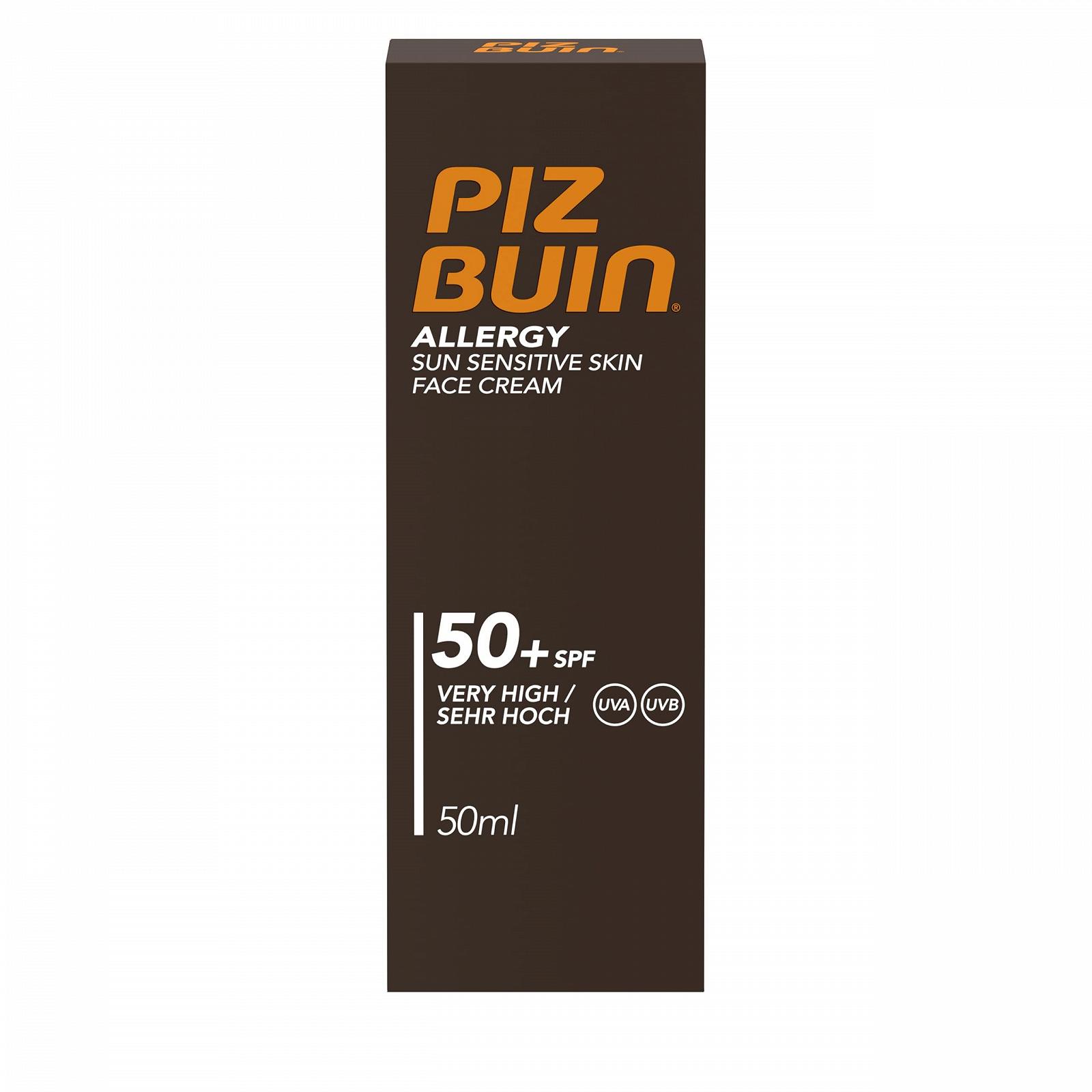 Крем для обличчя Piz Buin Allergy SPF50, фото №1