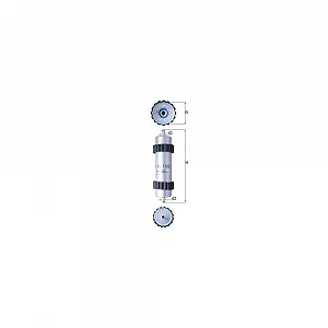 Паливний фільтр KNECHT KL 1102 для AUDI VW KAYSER CUPRA - Фото 1