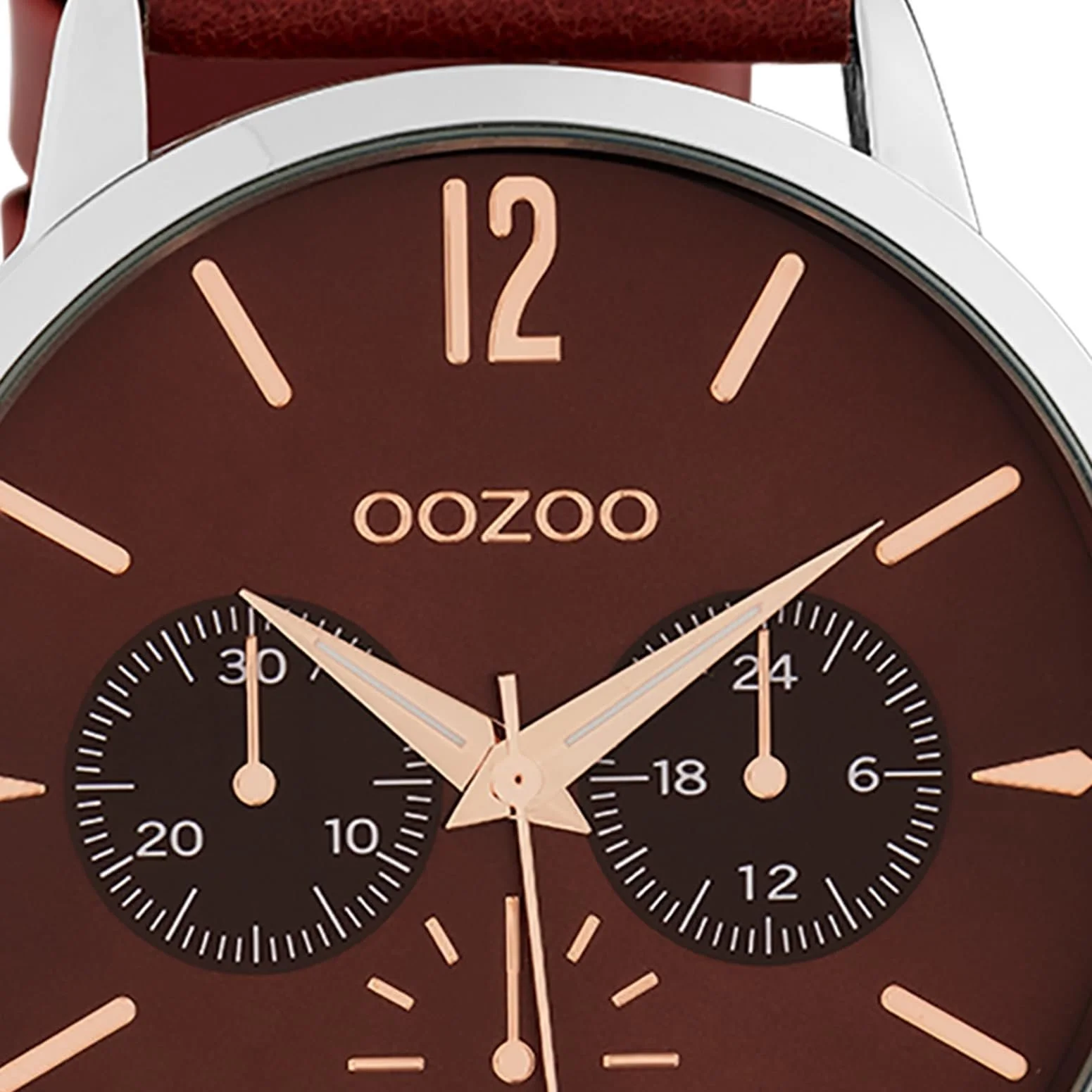 Чоловічий годинник Oozoo C10356 Ремінець шкіряний Діаметр 48 мм, фото №2 Чоловічий годинник Oozoo C10356 Ремінець шкіряний Діаметр 48 мм, фото №2