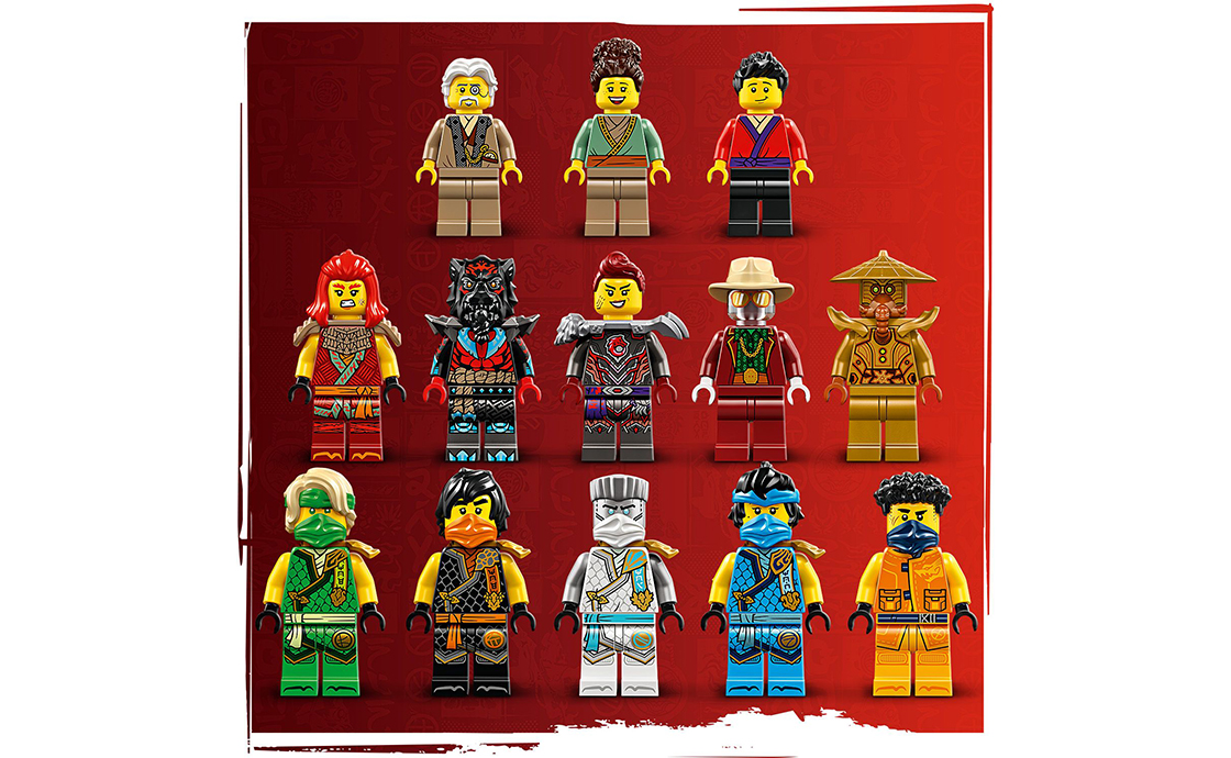 Конструктор Лего LEGO NINJAGO Турнир в городе Храмов (71814), фото №3