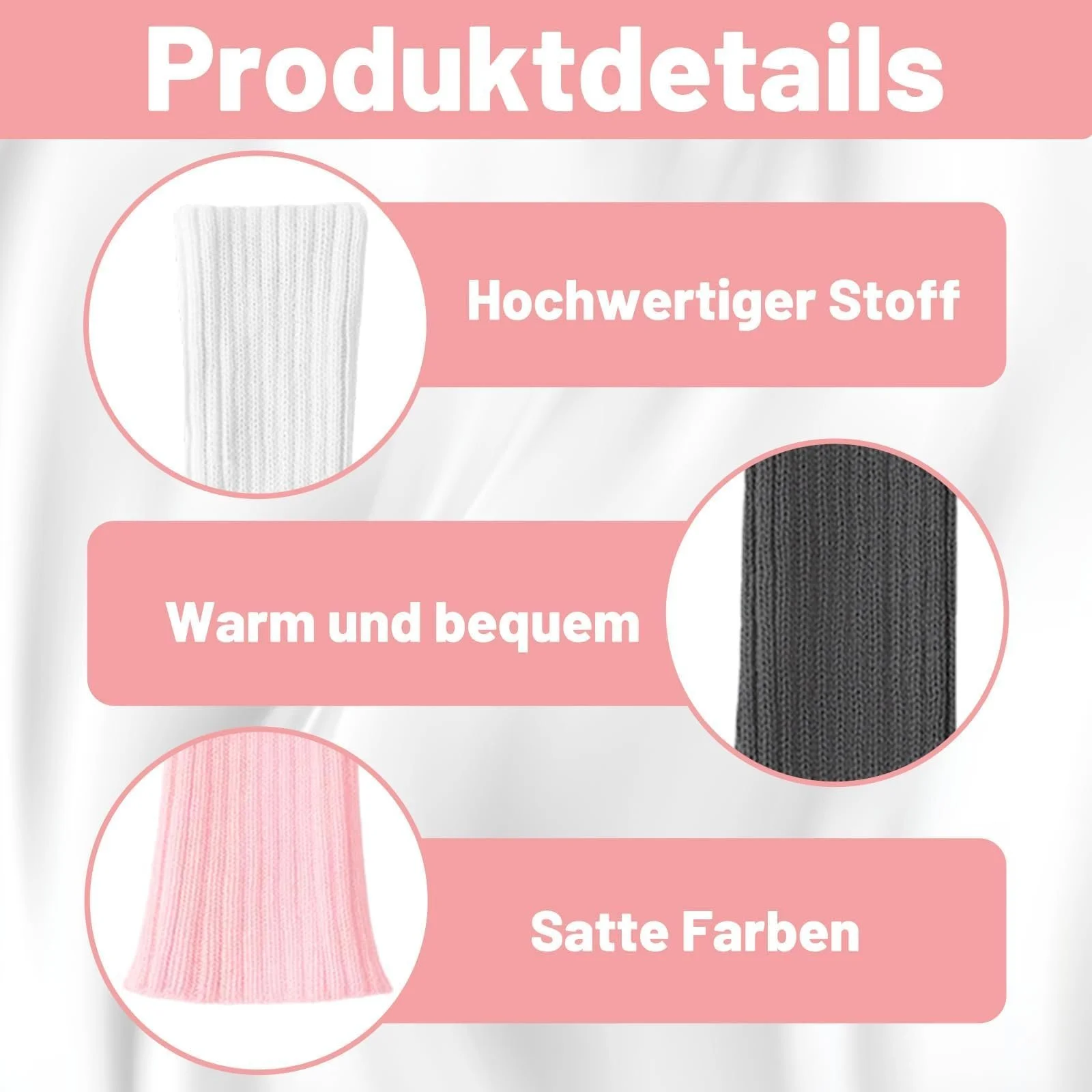 Гетри В'язані 4 пари, Гетри Жіночі, Ретро Стиль, фото №3 Гетри В'язані 4 пари, Гетри Жіночі, Ретро Стиль, фото №3