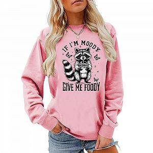 Свитшот Unisex If I'm Moody Give Me Foody - Фото 1