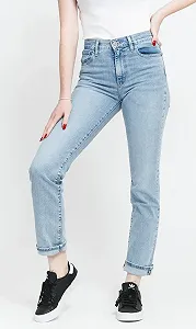 Женские джинсы Levis - 724 High Rise Straight Spill The Tea - 24 - Фото 1