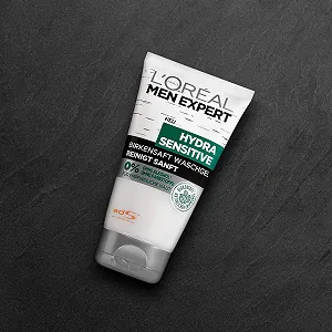 Гель для умывания L'Oreal Men Expert Hydra Sensitive Березовый сок, 2 упаковки (2 x 150 мл) synthetic.ua - Фото 1