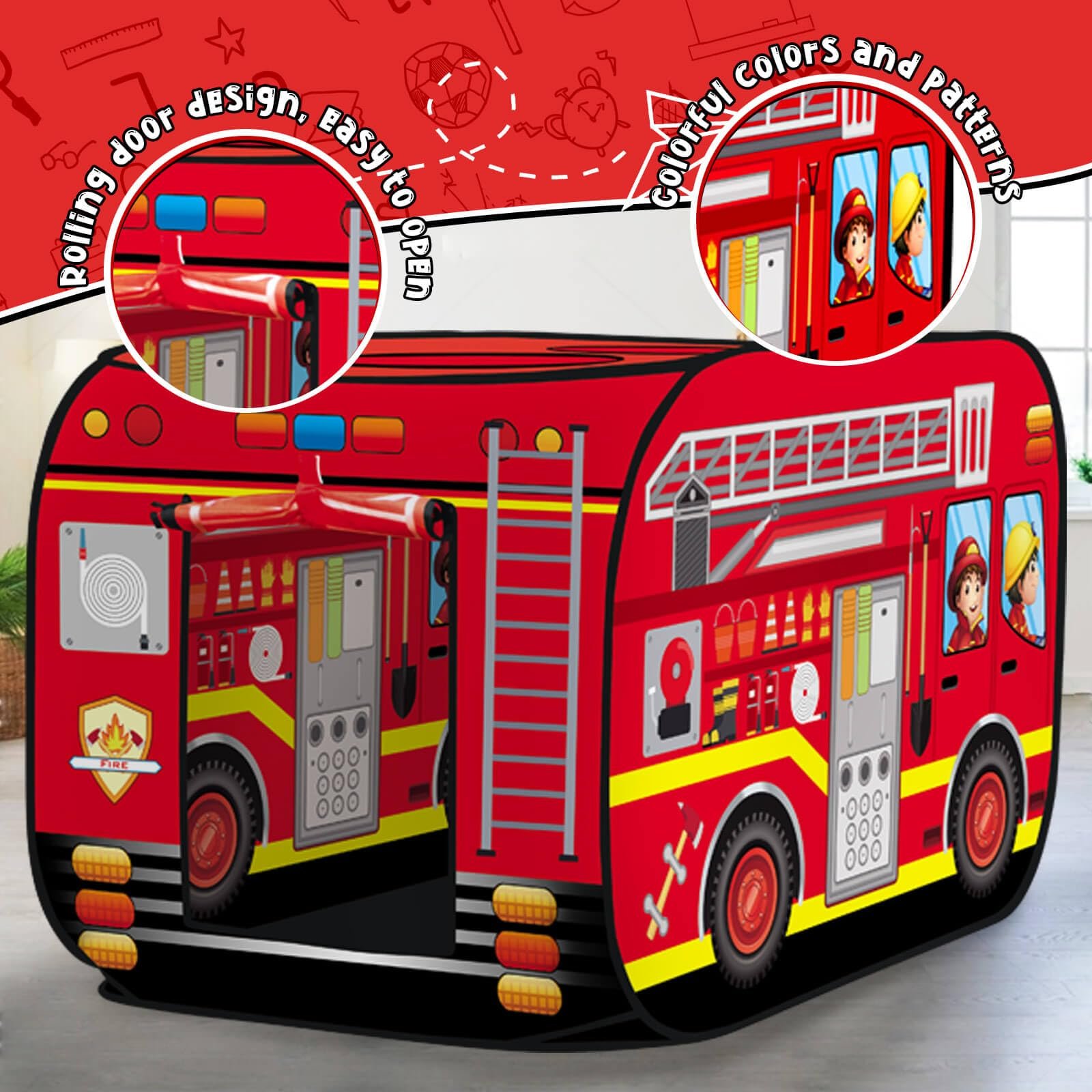 Игровой намет Britik Pop Up Playhouse, фото №7