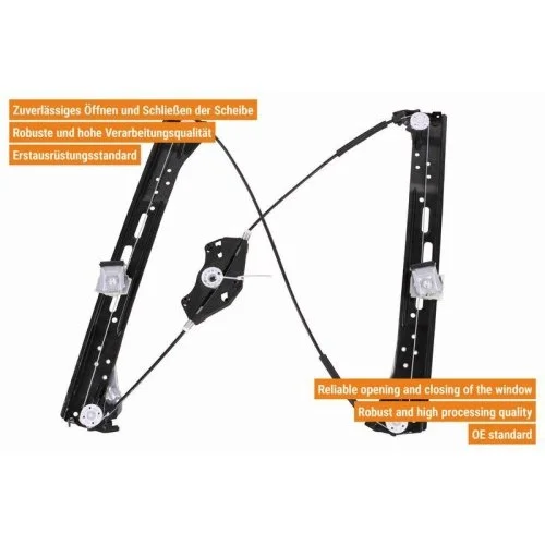 Склопідйомник VAICO V10-7655 Original VAICO Quality для AUDI SEAT SKODA VW VAG, фото №3