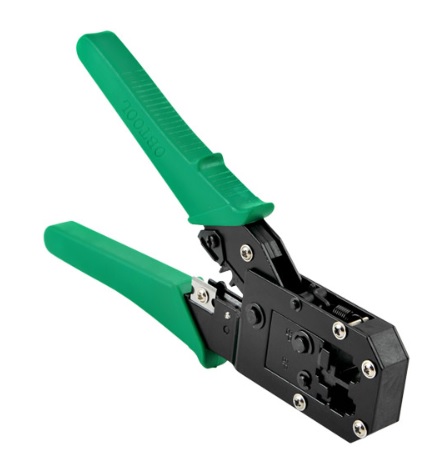 Инструмент Merlion HT-318 для обжимки RJ-45 8P8C и RJ-12/11 6P6C 4P/6P/8P, фото №1