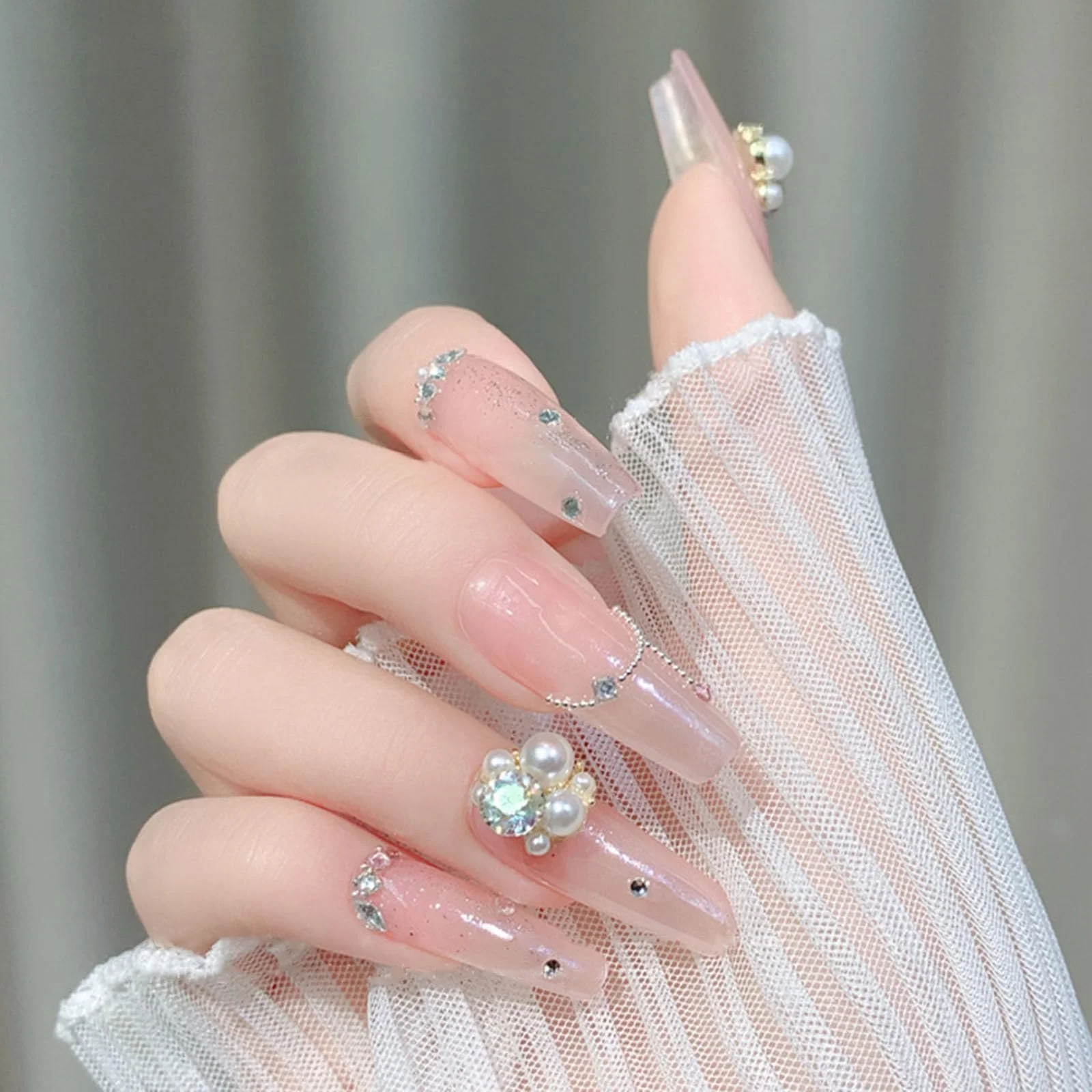 Стрази для нігтів Кришталеві блискітки Аксесуари, фото №8