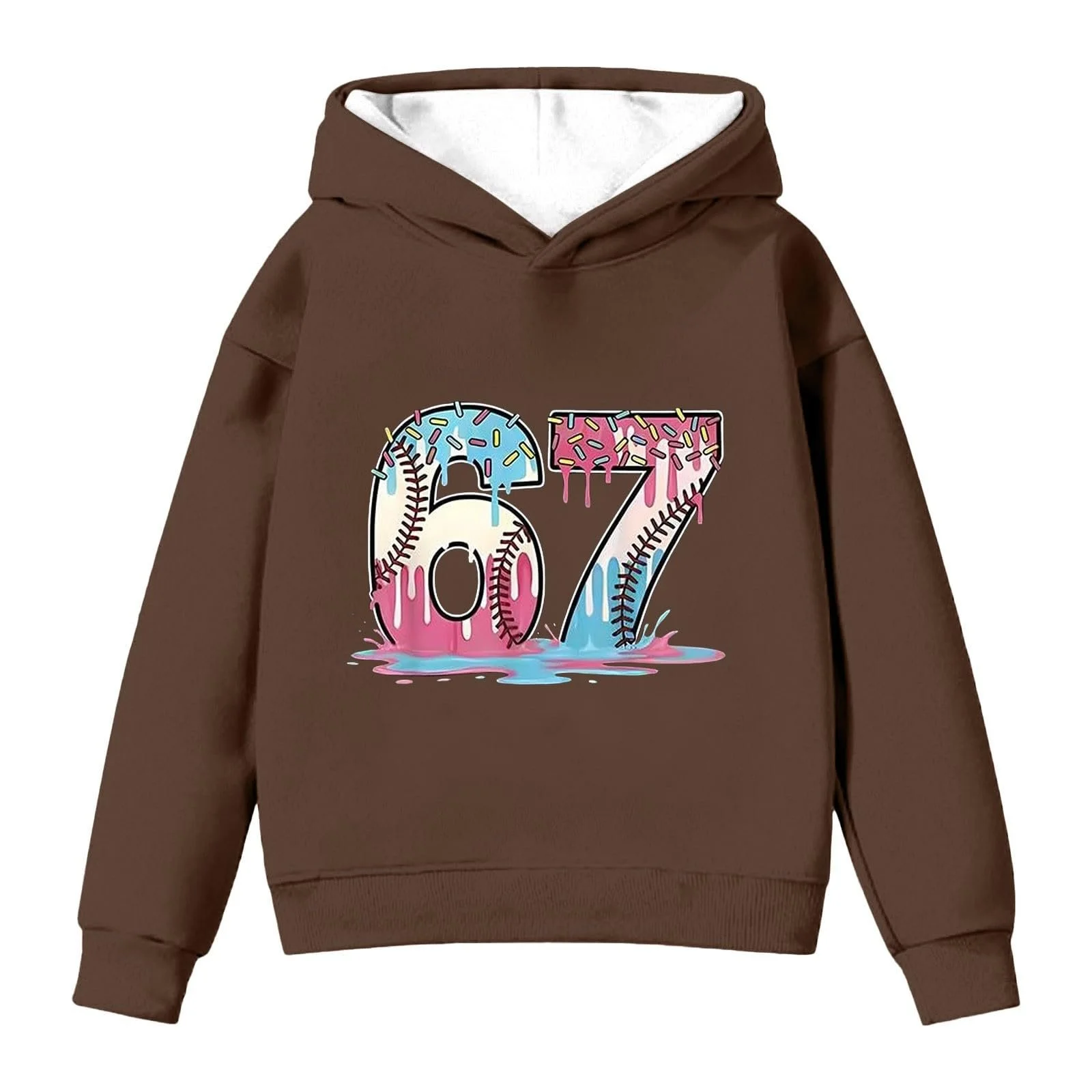 Худі з графічним принтом для хлопчиків, з довгими рукавами, фото №2