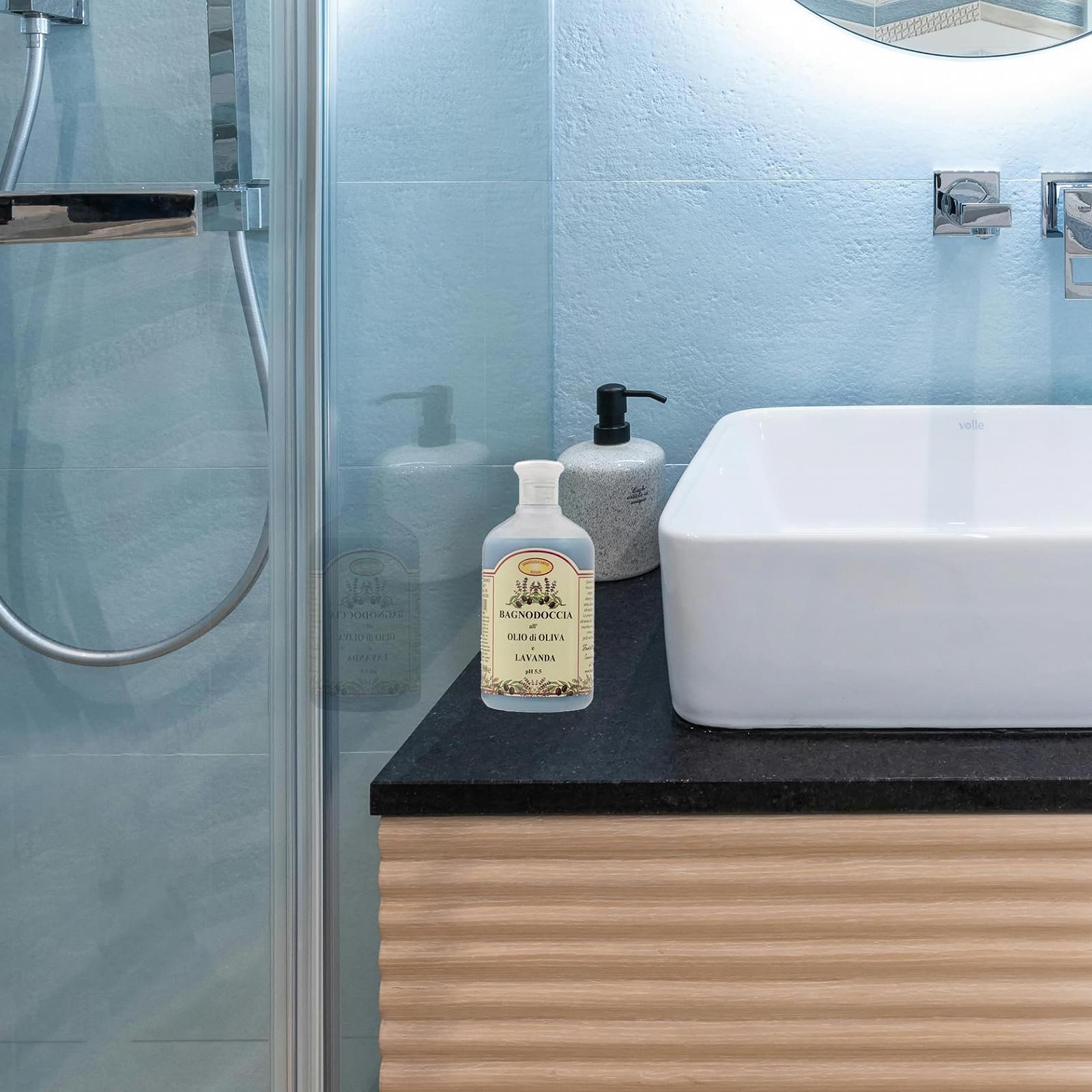 Засіб для душу Shower Bath Оливкова олія та Лаванда 500 мл (3 шт.), фото №4 Засіб для душу Shower Bath Оливкова олія та Лаванда 500 мл (3 шт.), фото №4