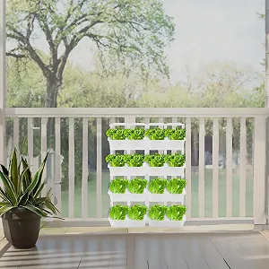 Сумка для растений настенная вертикальная 8 карманов 67 x 106 см белая цена на synthetic.ua - Фото 1 Сумка для растений настенная вертикальная 8 карманов 67 x 106 см белая synthetic.ua - Фото 1