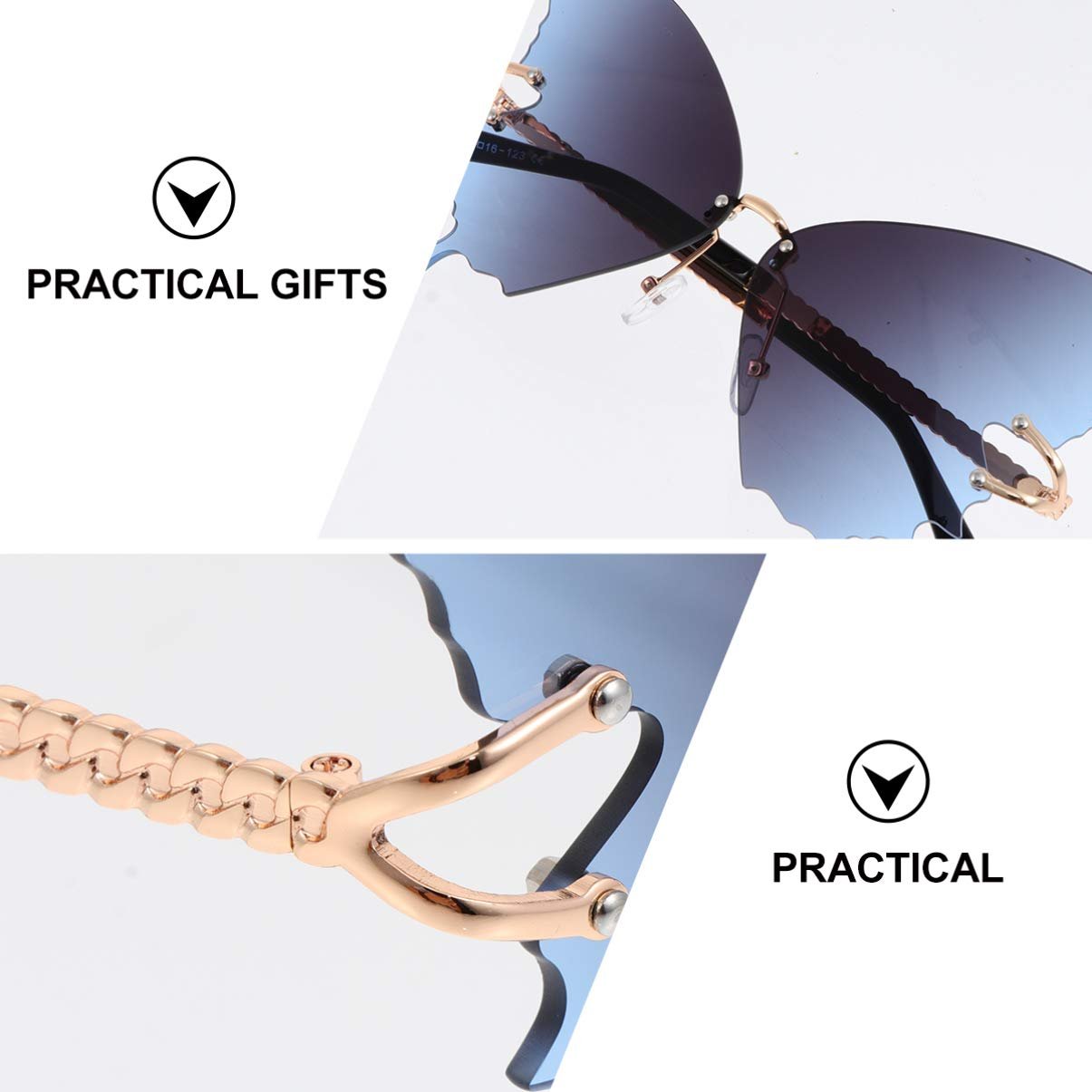 Окуляри Steampunk PACKOVE, фото №5