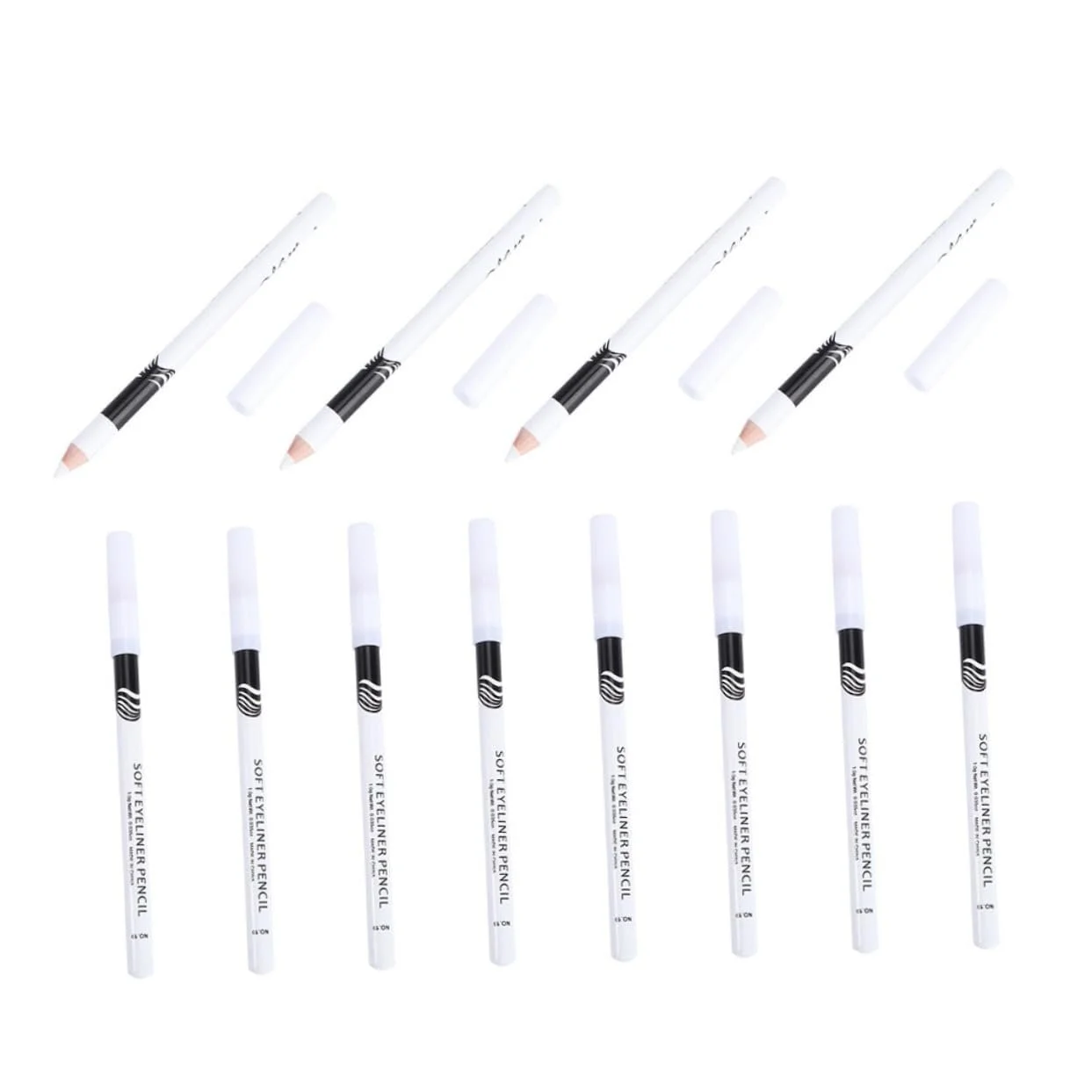 Олівець для очей Mikinona, білий, фото №1 Олівець для очей Mikinona, білий, фото №1