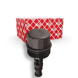 Кришка корпусу масляного фільтра FEBI BILSTEIN 172897 febi Plus для DODGE MERCEDES-BENZ - Фото 1