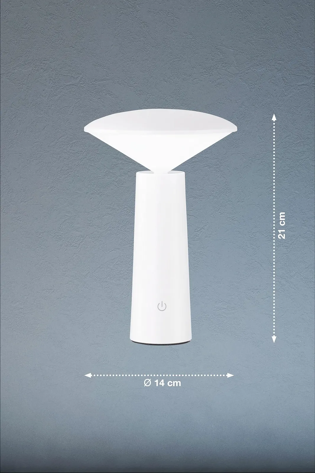 Настільна лампа FHL easy! Pinto 1 x LED 2 Вт 3000/4750/6500 К 200 лм димована CCT Біла, фото №5